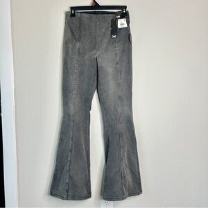 Lee Women's Charcoal Flare Pants